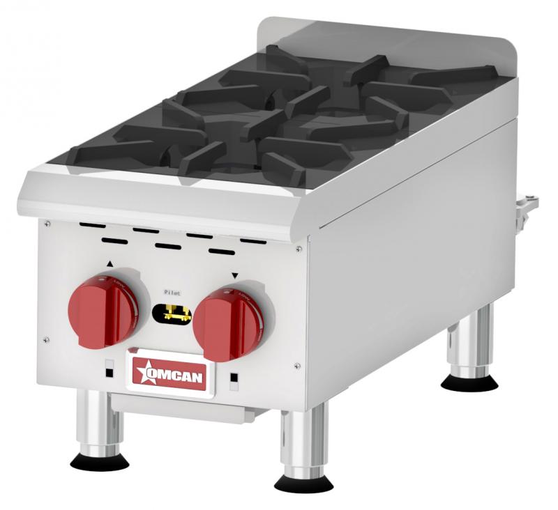 Countertop Stainless Steel Gas Hot Plate with 2 Burners 1 Countertop Stainless Steel Gas Hot Plate with 2 Burners